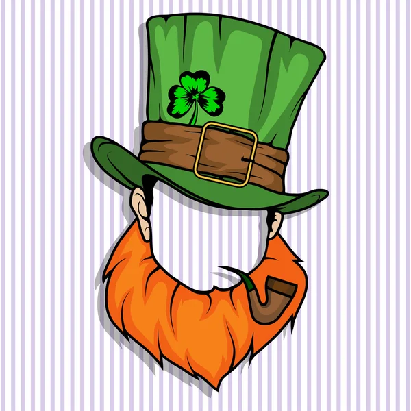 leprechaun-hat-and-beard-template