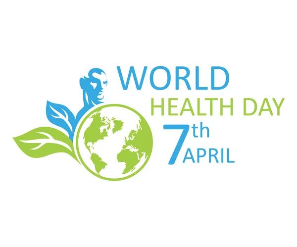 World Health Day Logo — Stockvector