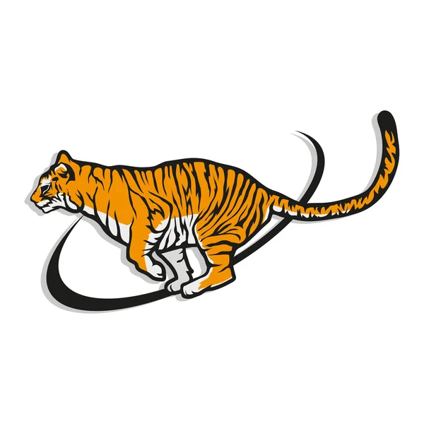 Logo Tigre para empresa — Vector de stock