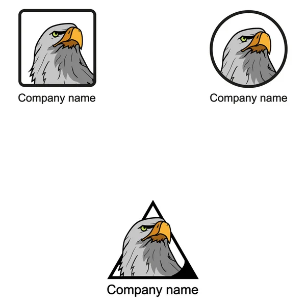 Eagle logo  illustration — Stock Vector