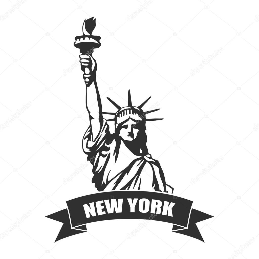 New York City.Freiheitsstatue Stock-Vektorbild von  ©korniakovstock@gmail.com 112407838, image size:1024x1024