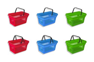 renkli alışveriş çantası