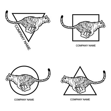 Tiger logo kümesi