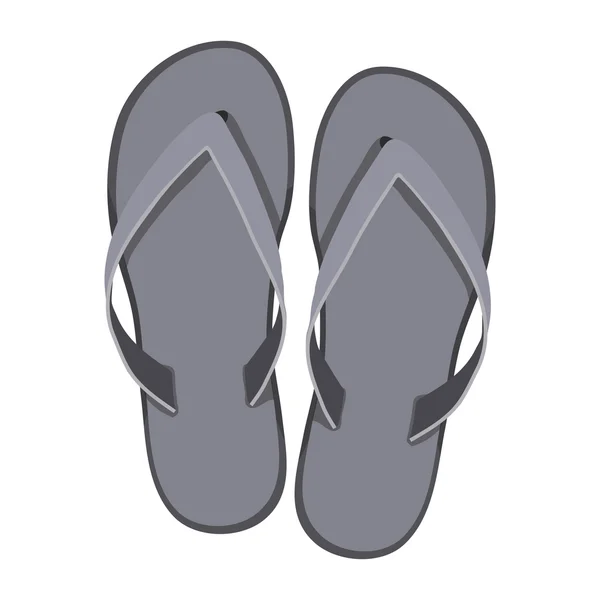 Flip Flops  Icon — Stock Vector