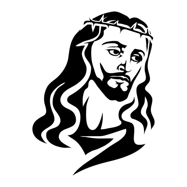 Illustration zu Jesus Christus — Stockvektor