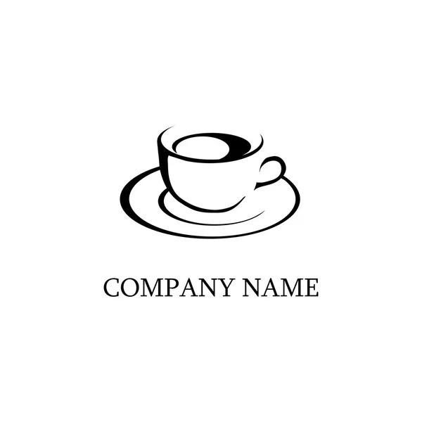 Hot drink logo — Stock Vector