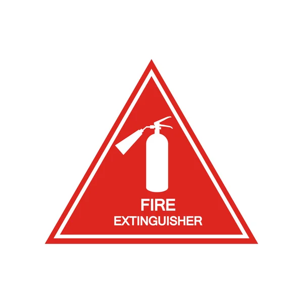 Ilustración del extintor de incendios — Vector de stock