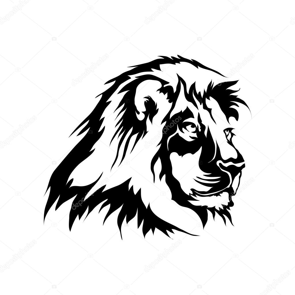 Lion logo vector illustration