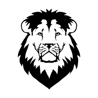 Aslan logo illüstrasyon
