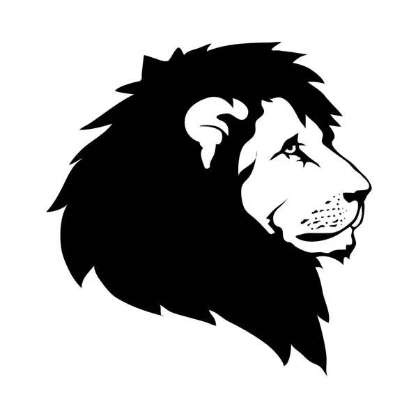 Illustration logo Lion — Image vectorielle