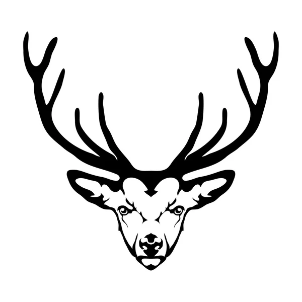 Logo della società cervi — Vettoriale Stock