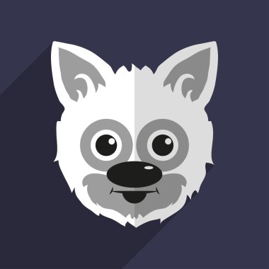 Kurt ile uzun bir gölge