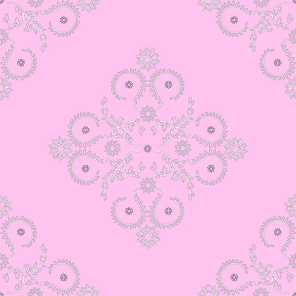 Modèle floral sans couture — Image vectorielle