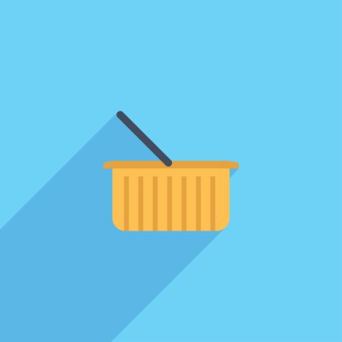 Süpermarket sepet simgesi