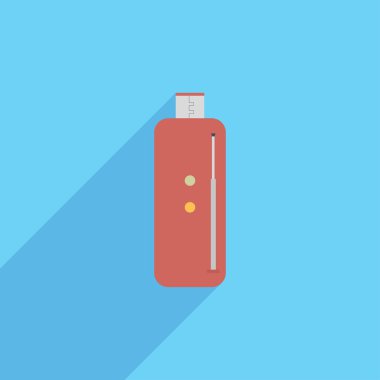 Usb flash sürücünün simgesini