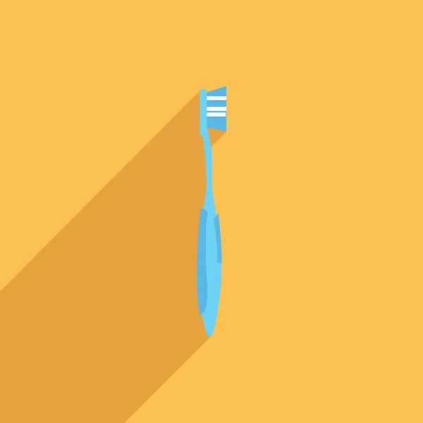 Icono de cepillo de dientes . — Vector de stock