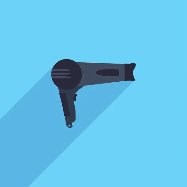 Icon of hair dryer. — Stock Vector