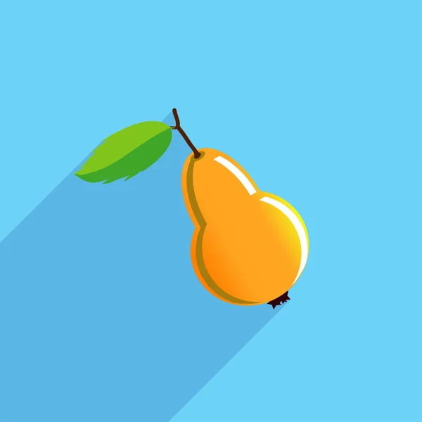 Icon of pear. — Stock Vector