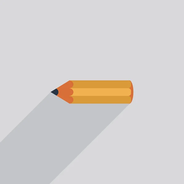 Icon of pencil — Stock Vector