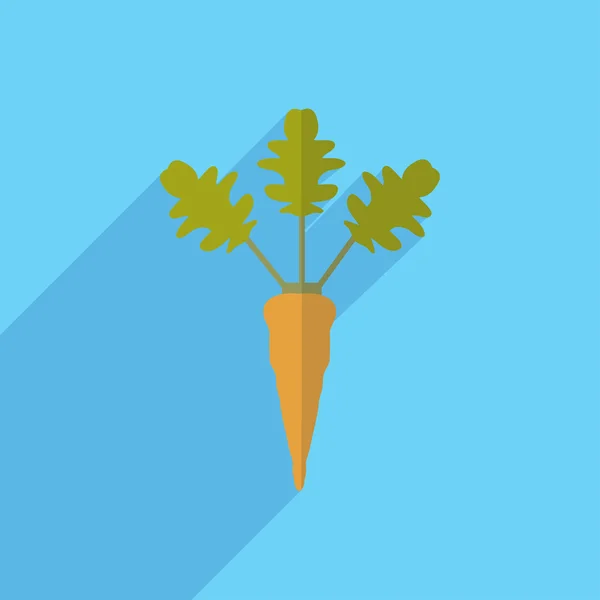 Εικονίδιο του καρότου. — Διανυσματικό Αρχείο
