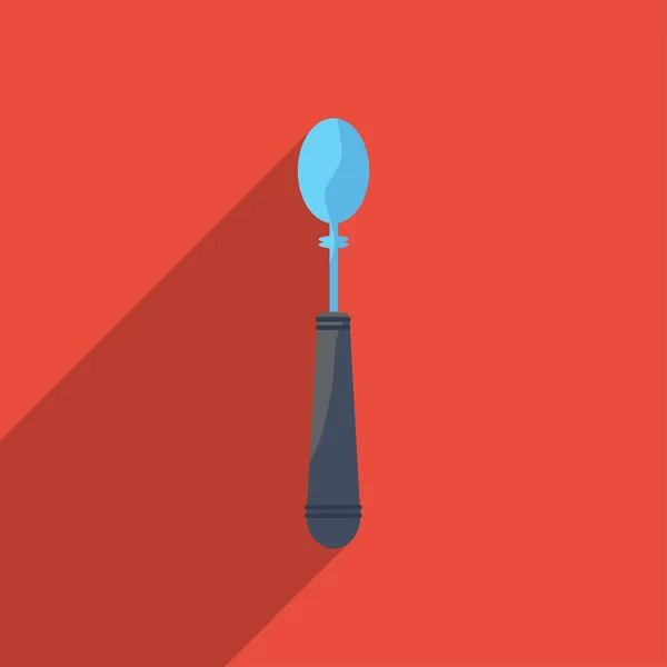 Icon of spoon — Stock Vector