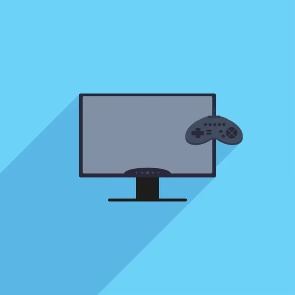 Pictogram van game console. — Stockvector