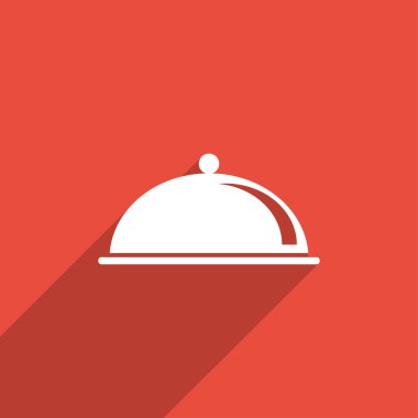 Kapak ile tepsi simgesini