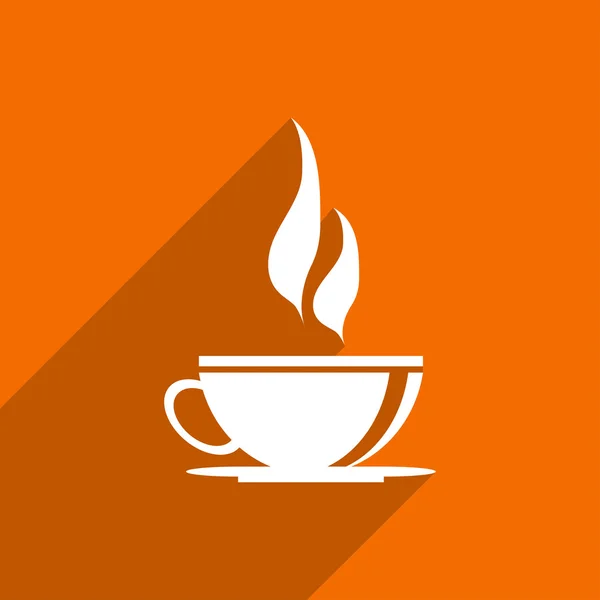 Ikonen för varm kopp — Stock vektor