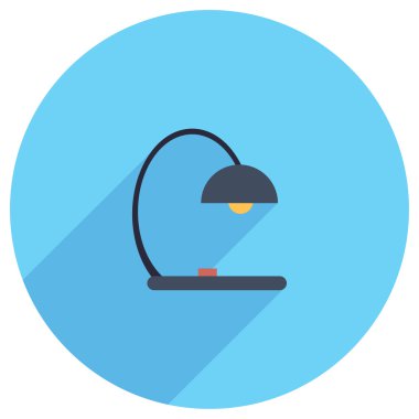 Lamba okuma düz simgesi