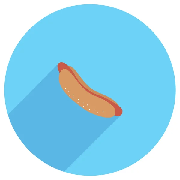 Ikona hot doga — Wektor stockowy