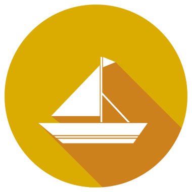 Geminin düz simgesi