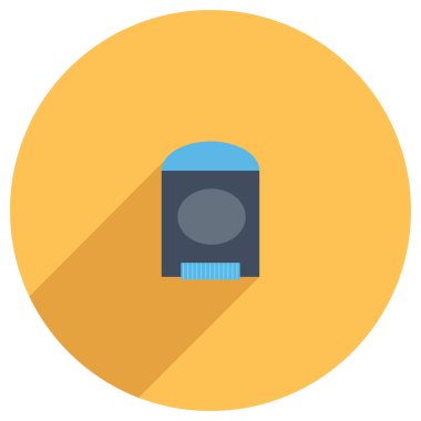 Vücut spreyi düz simgesi