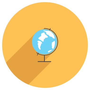 Dünyanın düz simgesi