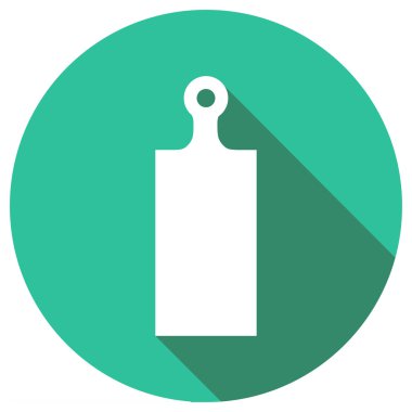 Kesme tahtası düz simgesi