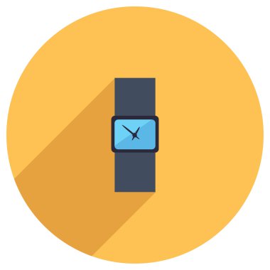 Kol saati düz simgesi