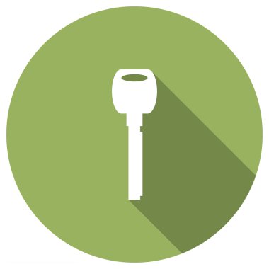 Anahtar düz simgesi