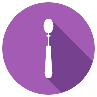 Kaşık düz simgesi