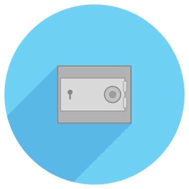 güvenli düz simgesi