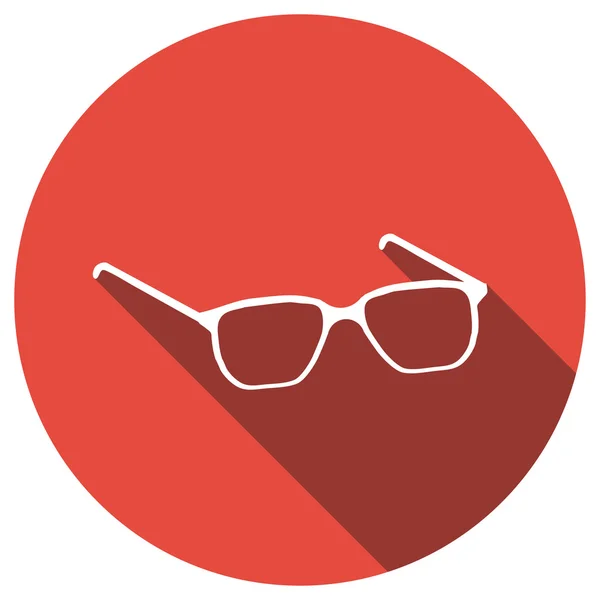Ícone plano de óculos —  Vetores de Stock