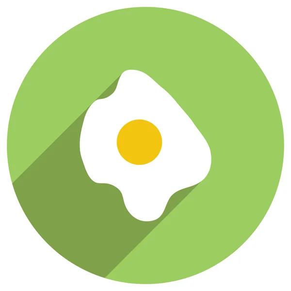Icono de huevo frito — Archivo Imágenes Vectoriales