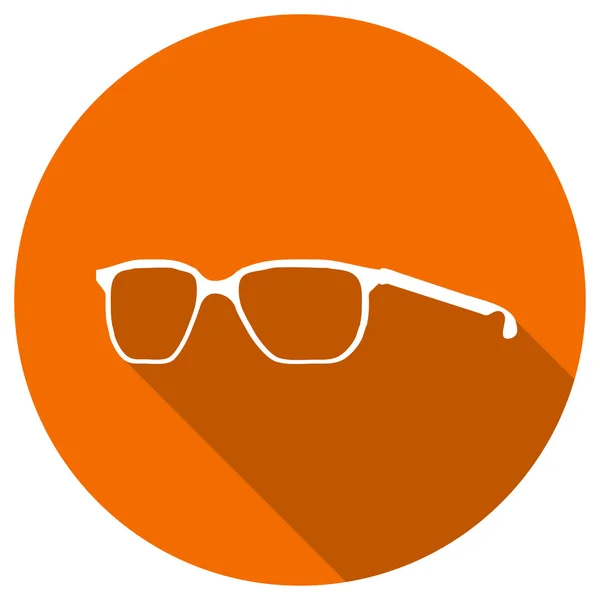 Ícone plano de óculos —  Vetores de Stock
