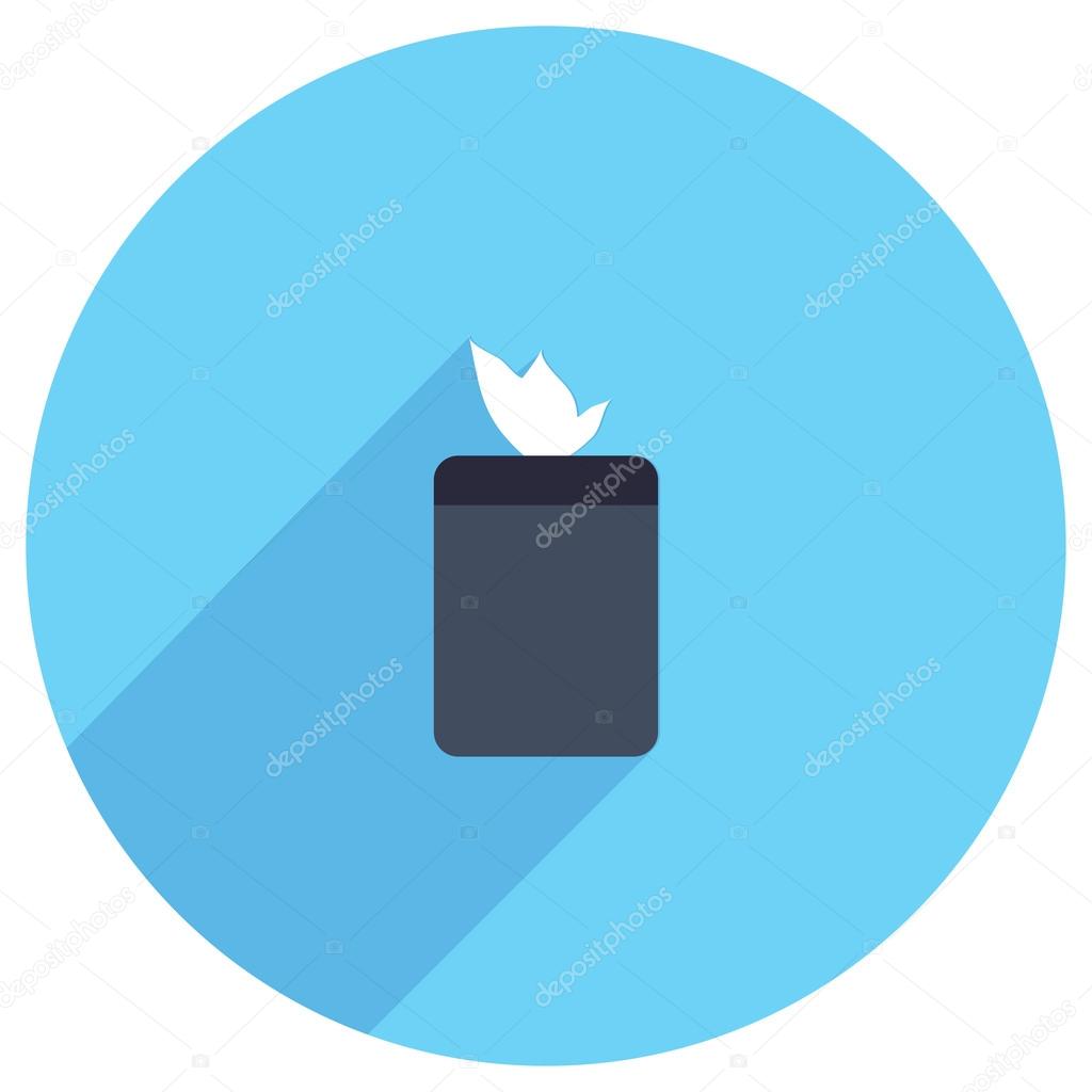 Flat Icon of wipes