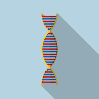 DNA'ın düz simgesi