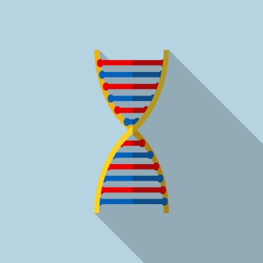 DNA'ın düz simgesi