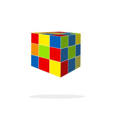 Rubik küpü simgesi