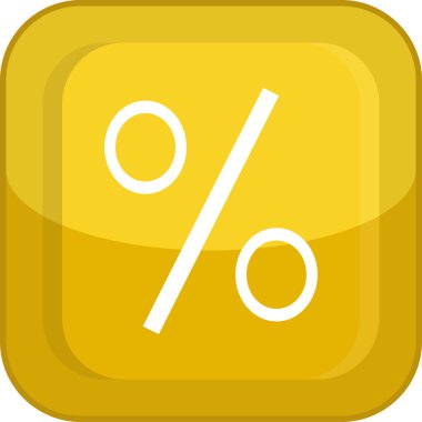 Düz simgesi yüzdesi