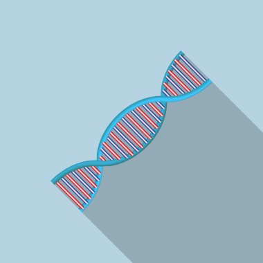 DNA'ın düz simgesi