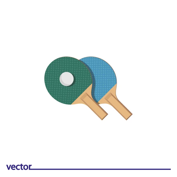 Icon of table tennis — Stock Vector