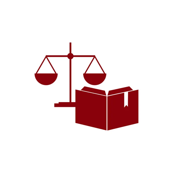 Flat Icon of judging — Stock Vector