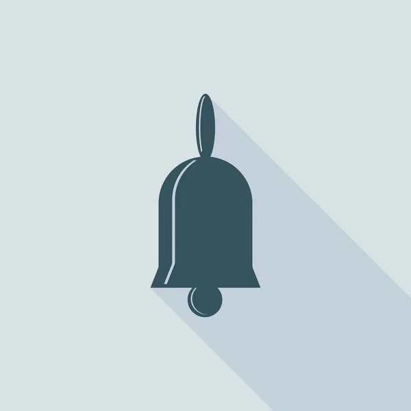 Bell'in düz simgesi — Stok Vektör